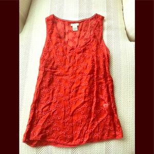 Lucky brand Lacey sleeveless shirt size small